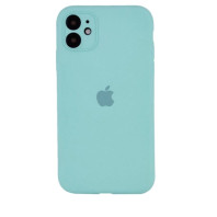Чохол Silicone Case Full Camera для iPhone 11 Sea blue
